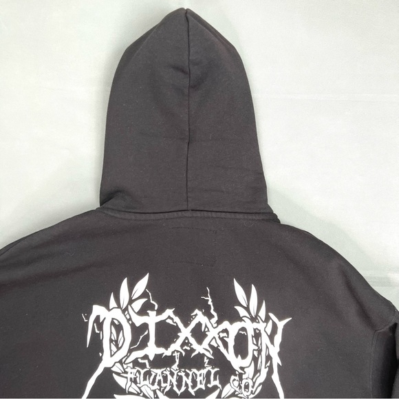 Dixxon Flannel Co. Men’s XXL Sweatshirt Full Zip Up Hoodie Black - Picture 11 of 12